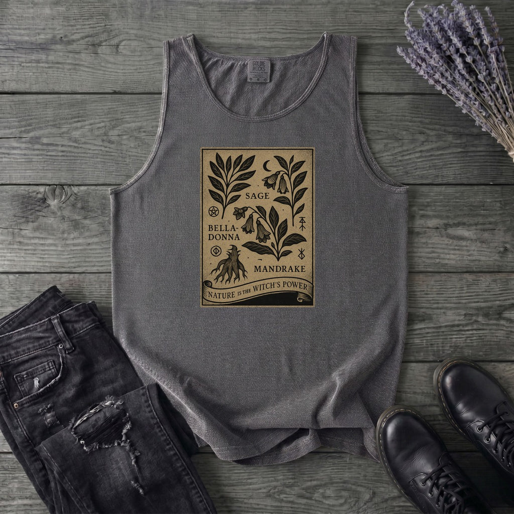 Nature Is The Witchs Power Tank Top