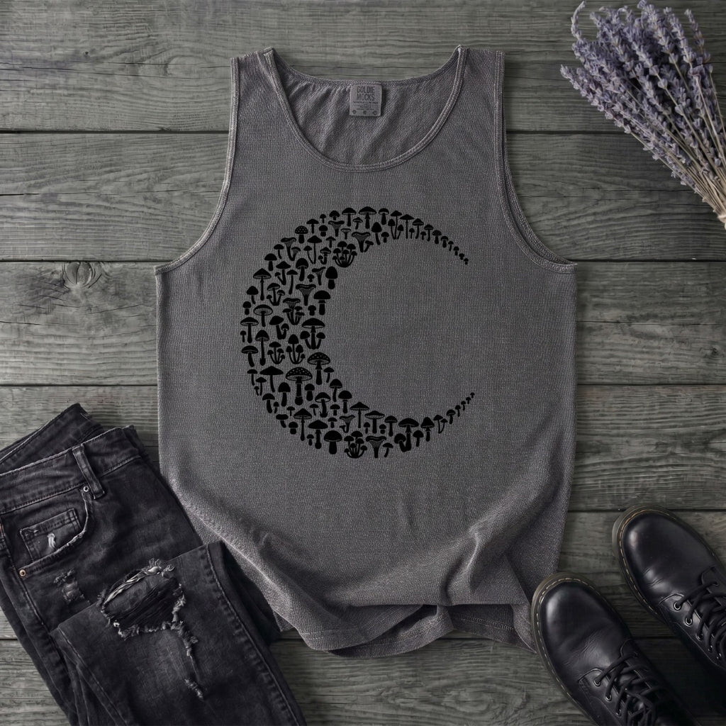 moonlit mushrooms Tank Top