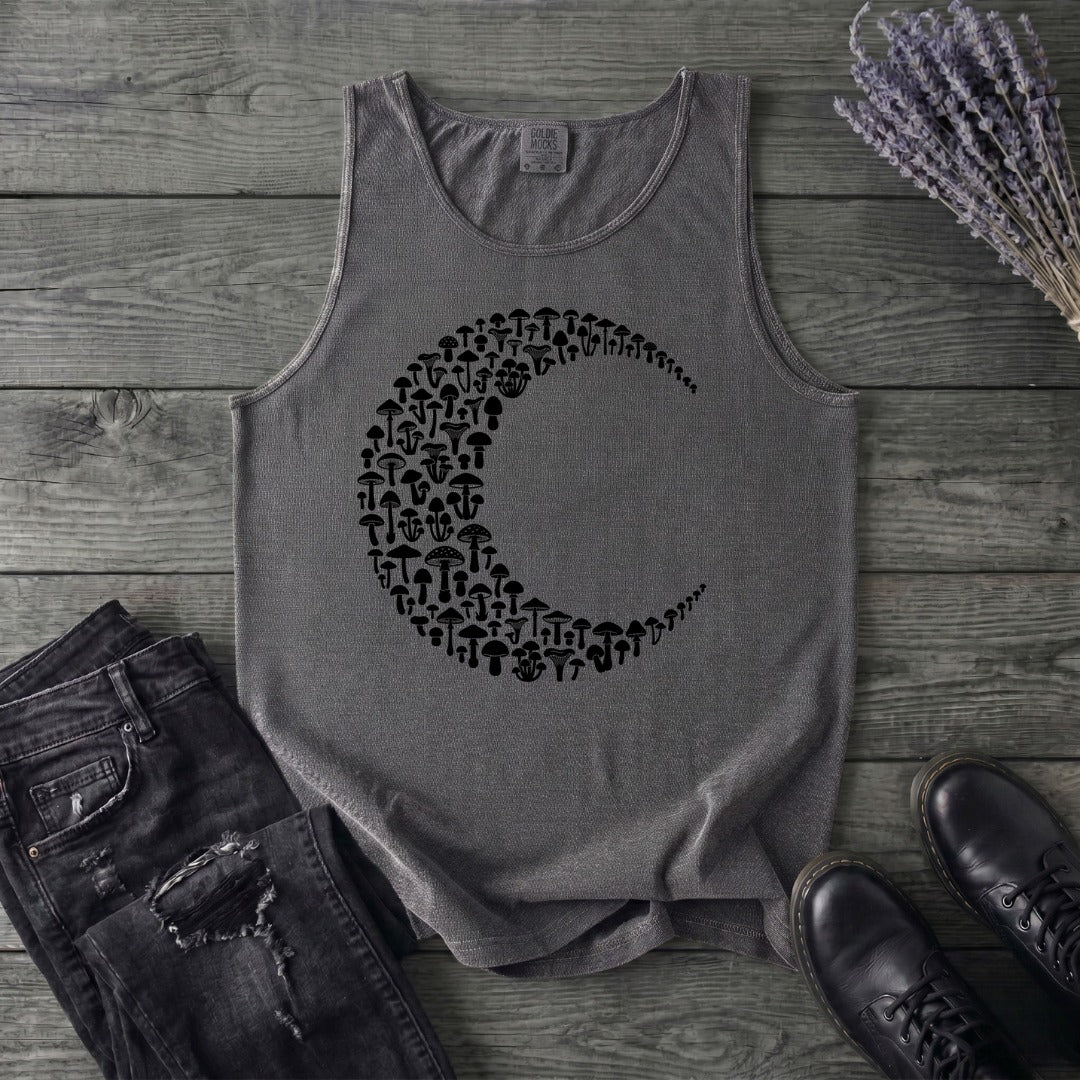 moonlit mushrooms Tank Top