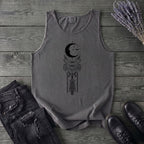 Art Nouveau Crescent Moths Tank Top