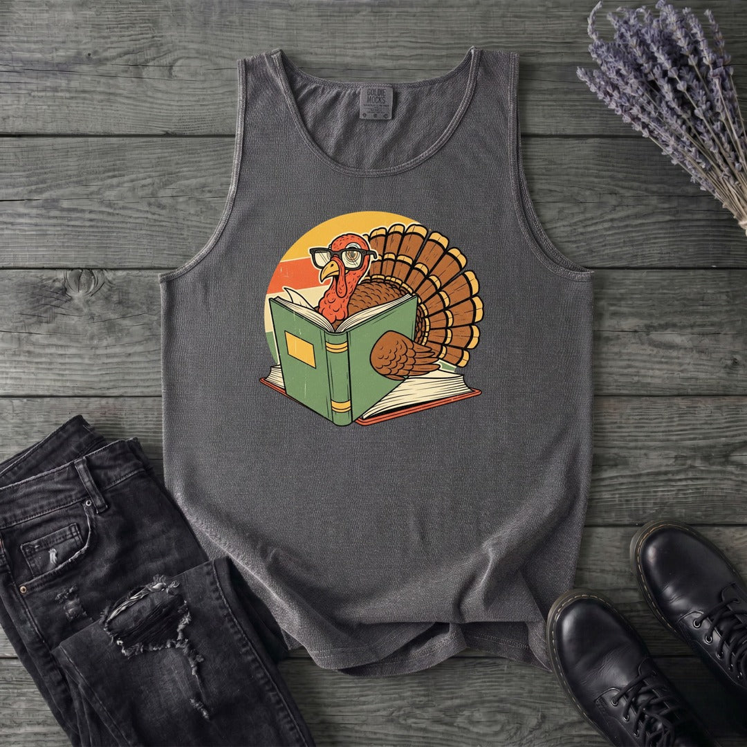 Turkey Reading Tank Top