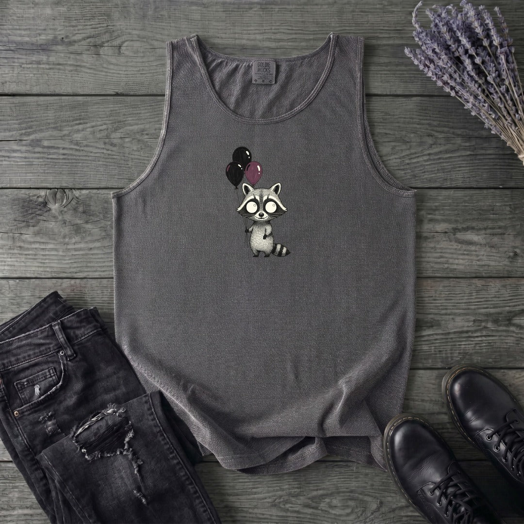 Raccoon Balloons Tank Top