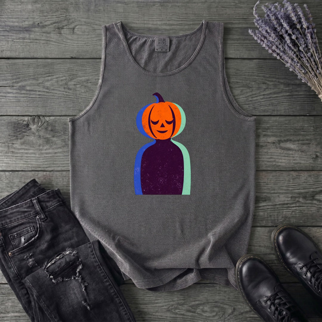 Serene Pumpkin Tank Top