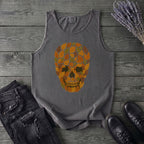 autumn leaves skull Tank Top