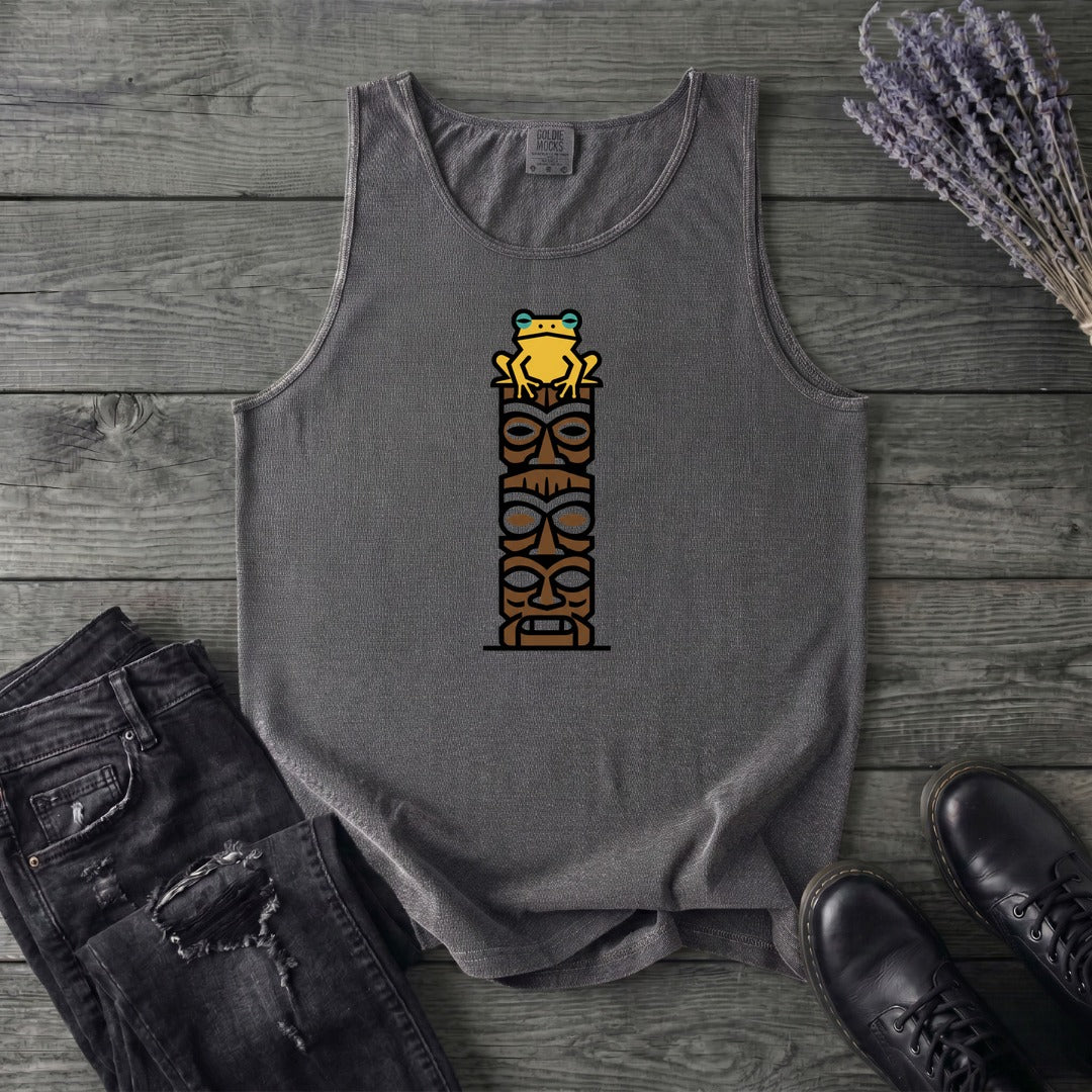 Tiki Tower Frog Tank Top
