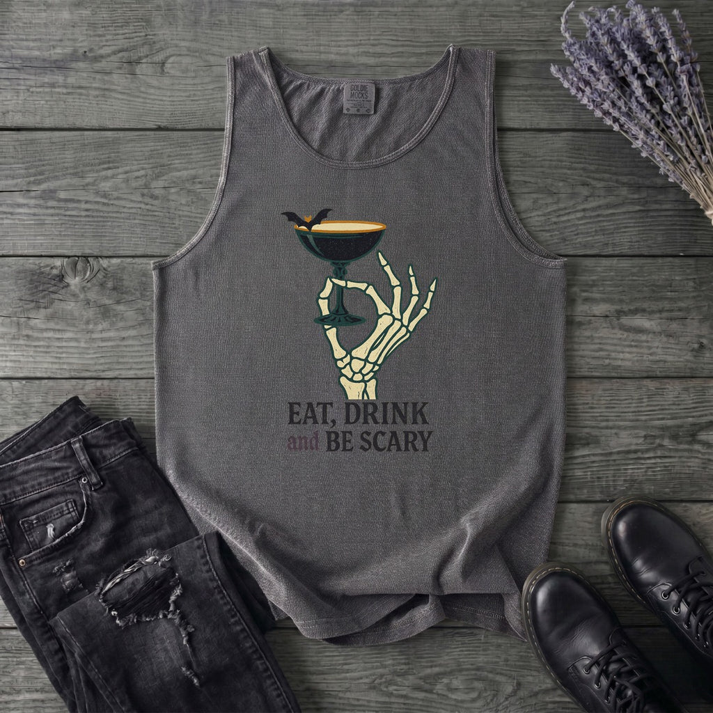 Eat Drink And Be Scary Tank Top