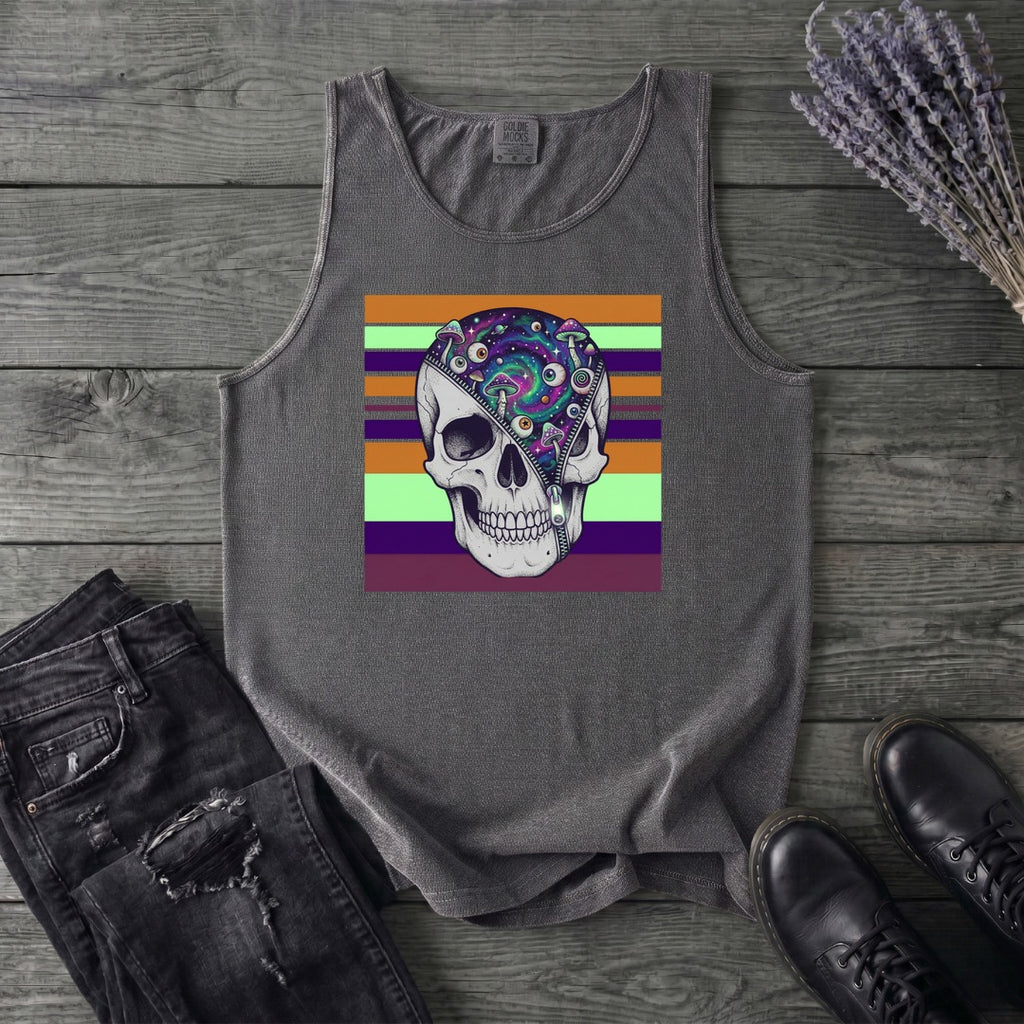 unzip your mind Tank Top