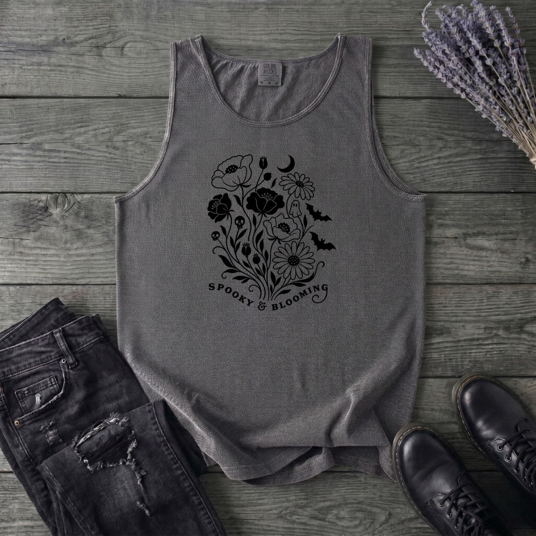 Spooky and Blooming Tank Top