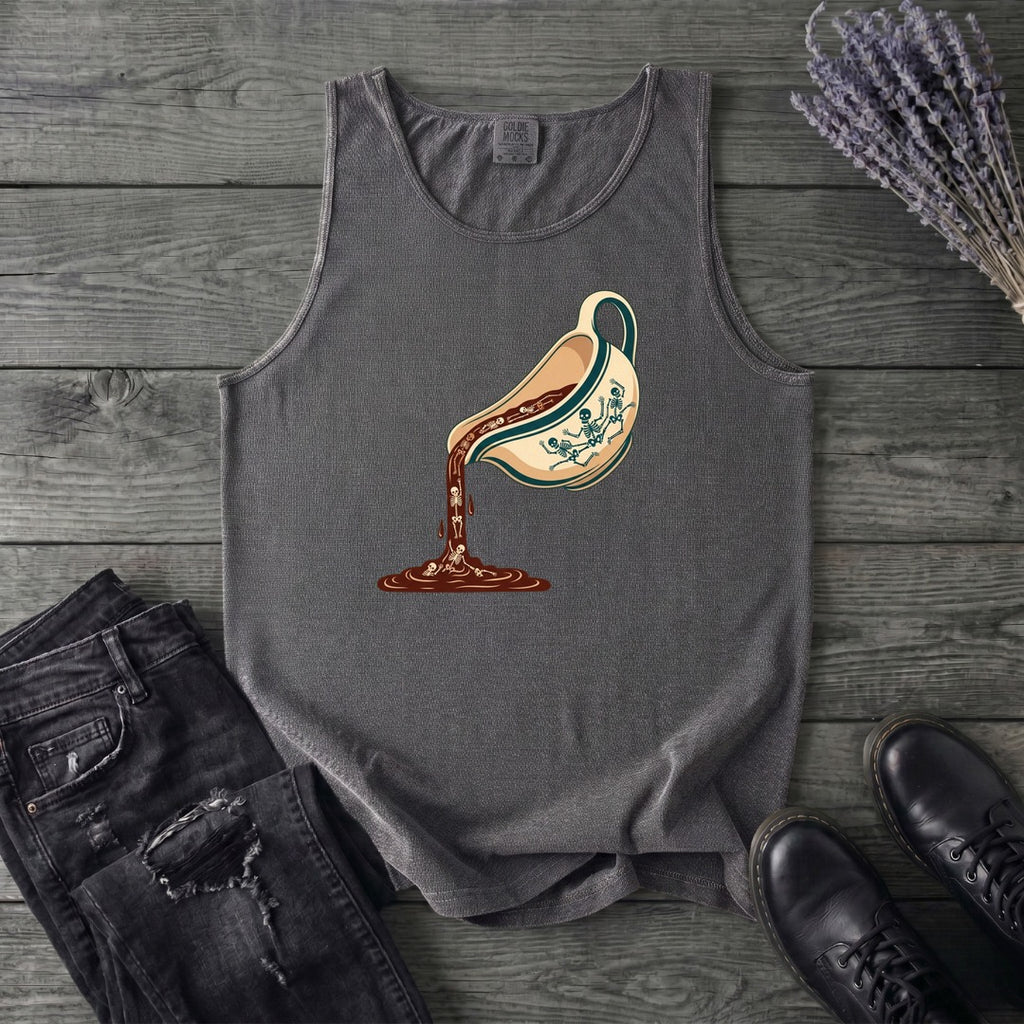Skeleton Gravy Boat Tank Top