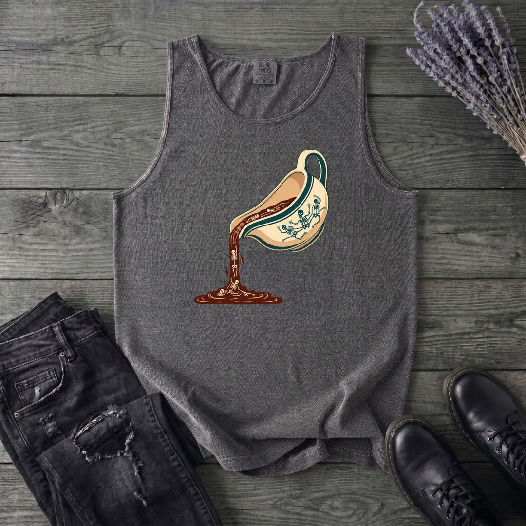 Skeleton Gravy Boat Tank Top
