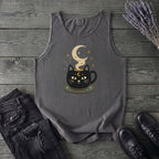 Celestial Cat Coffee Tank Top