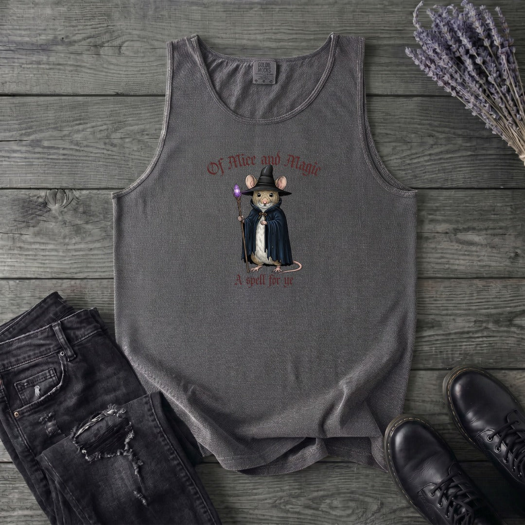 Mouse Witch Medieval Tank Top