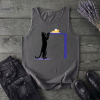 Black Cat Pumpkin Pie Tank Top