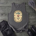 She Speaks In Petals And Storms Tank Top