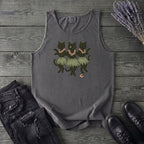Hula Black Cat Trio Tank Top