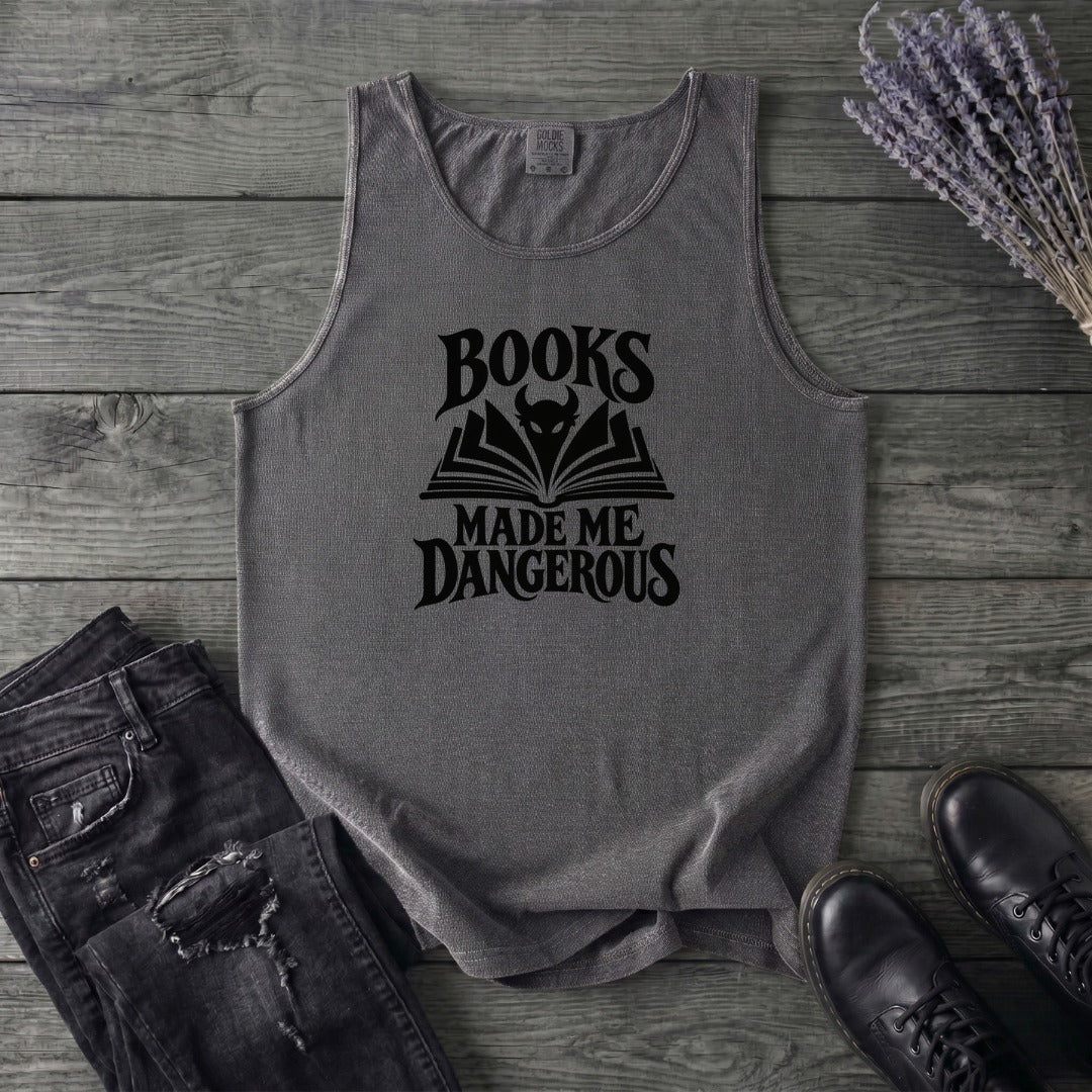 Books Made Me Dangerous Tank Top