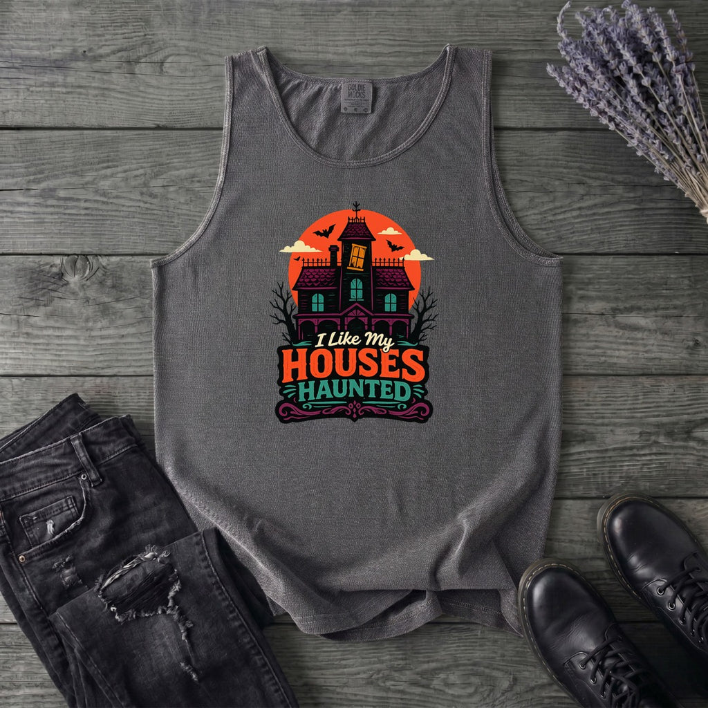 I Like My Houses Haunted Tank Top