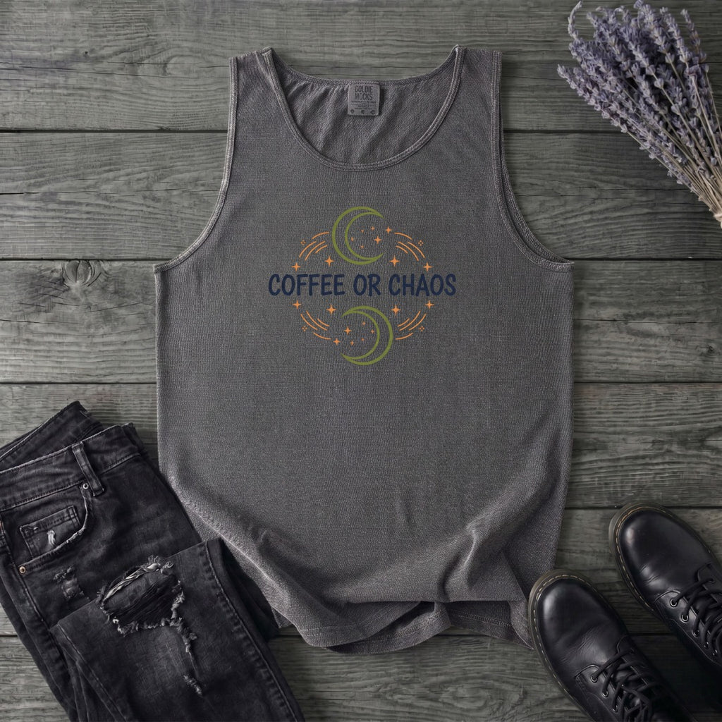Coffee Or Chaos Tank Top