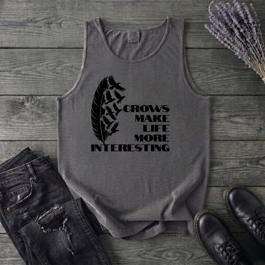 Crows Make Life More Interesting Tank Top