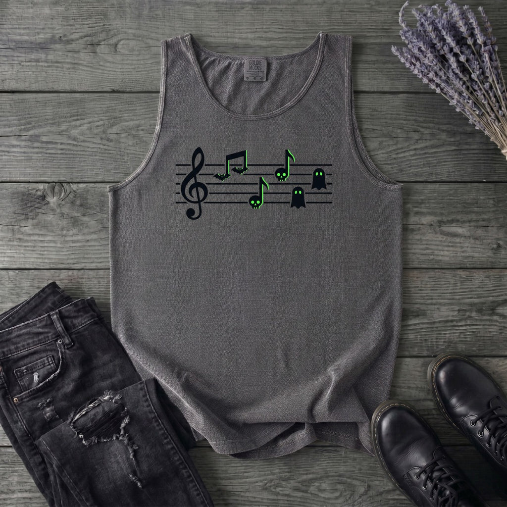 Spooky Music Tank Top
