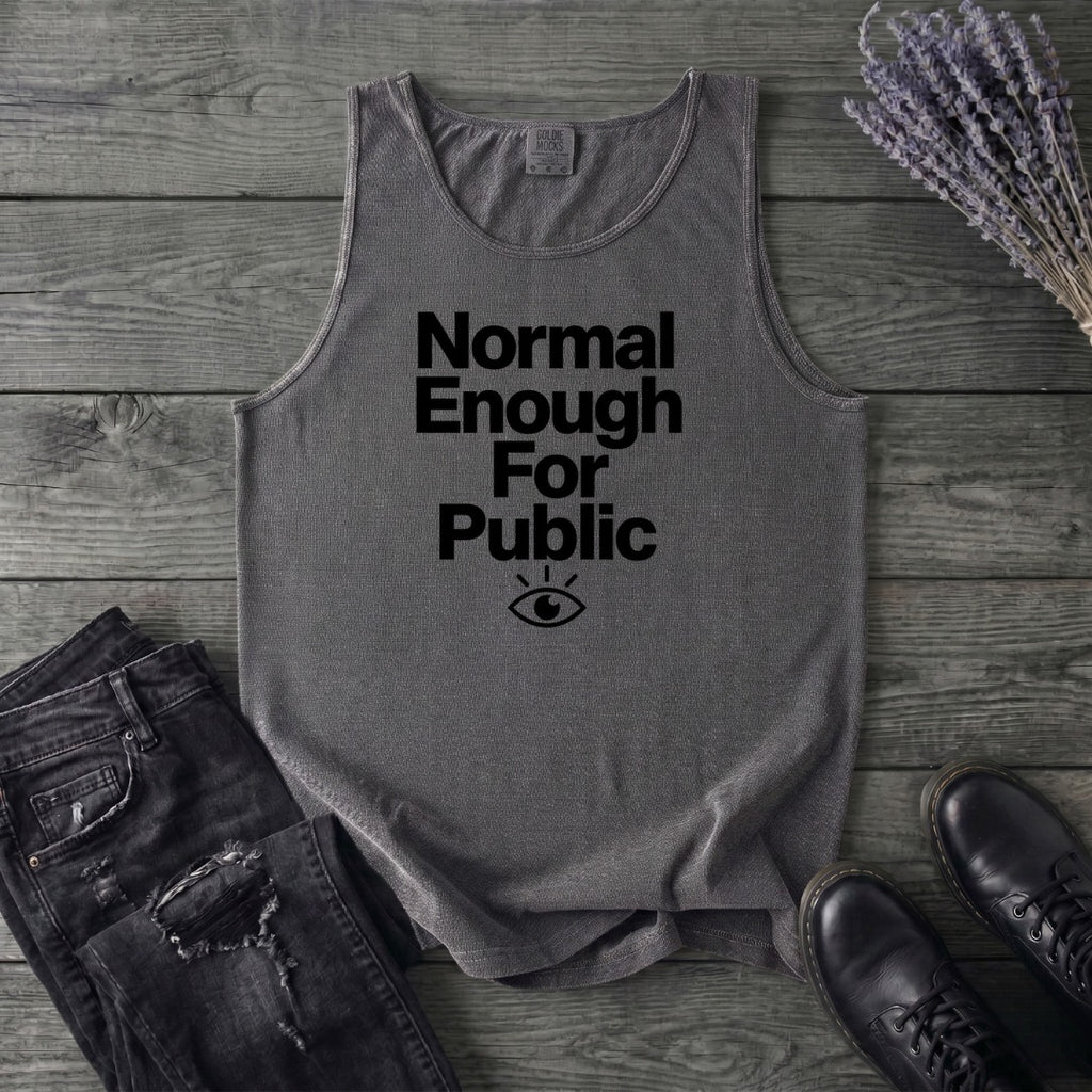 Normal Enough For Public Tank Top