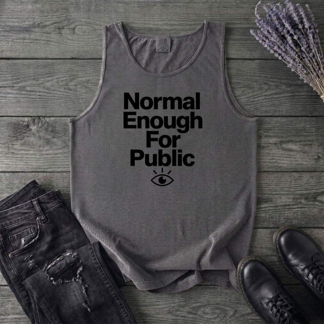Normal Enough For Public Tank Top