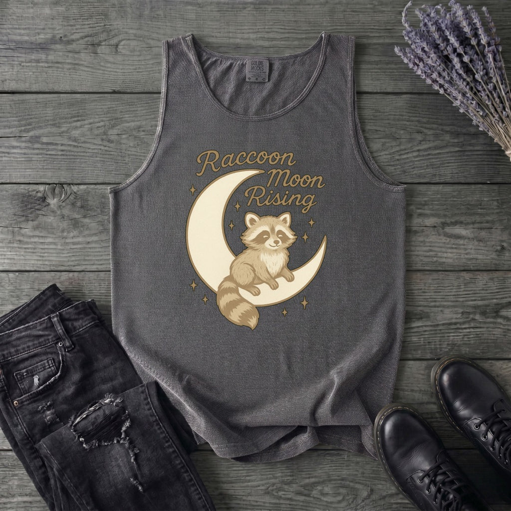 Raccoon Moon Rising Tank Top