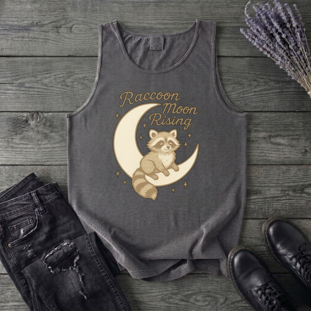 Raccoon Moon Rising Tank Top