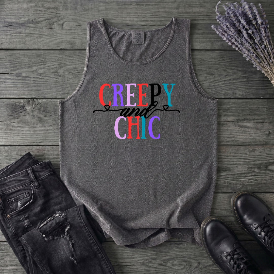 Creepy And Chic Tank Top