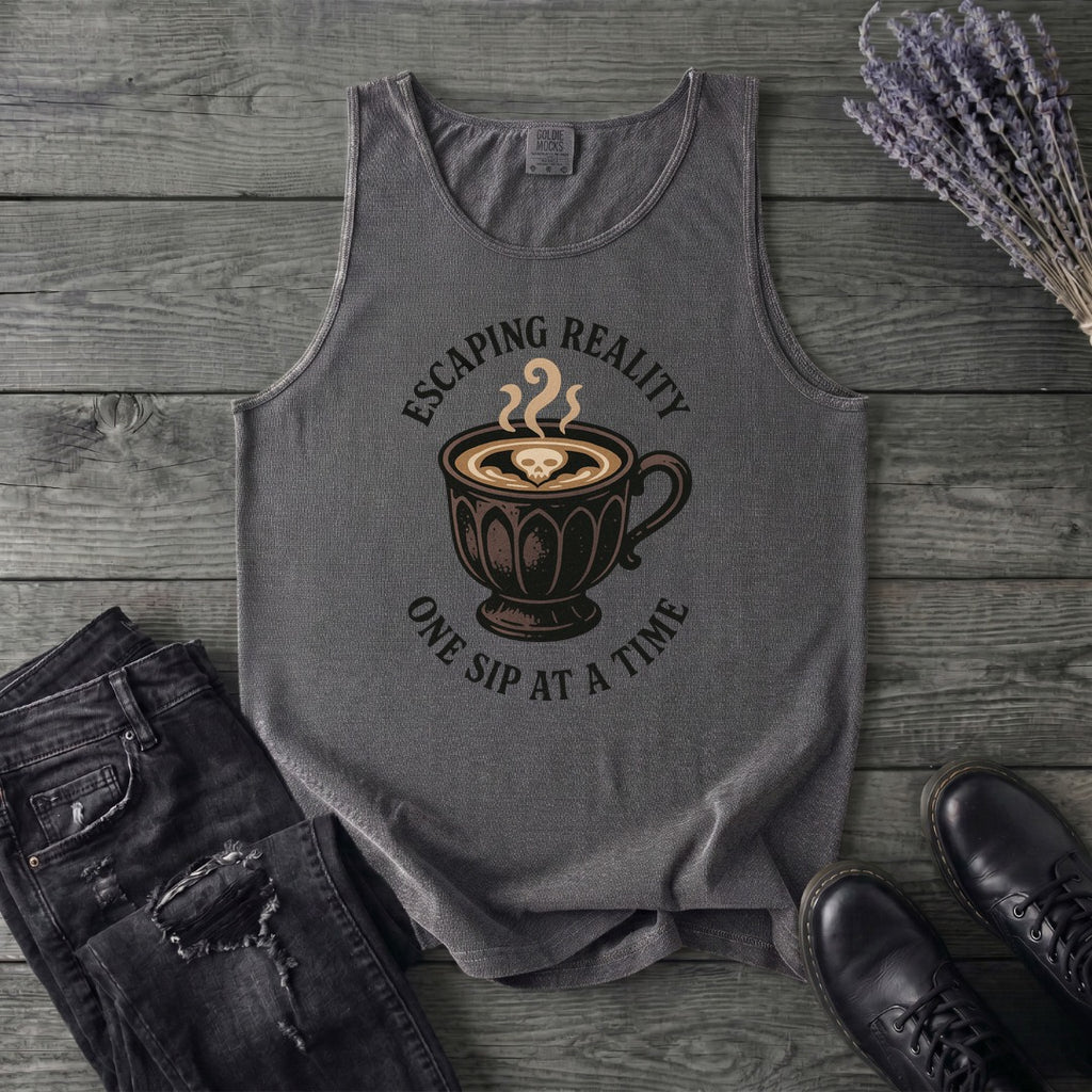Escaping Reality One Sip At A Time Tank Top