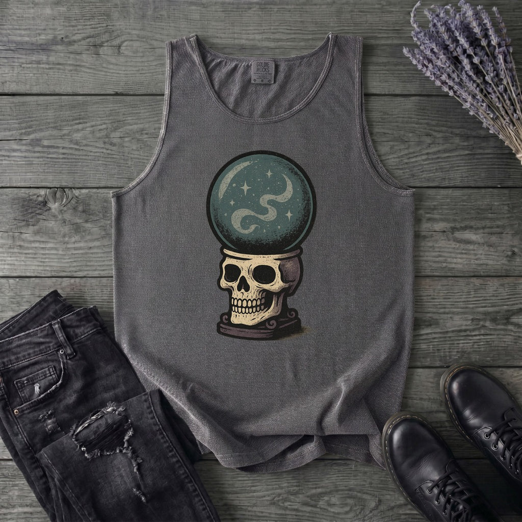 Crystal Ball Skull Tank Top