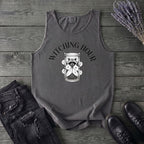 Witching Hour Raccoon Hourglass Tank Top