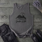 garden witch floral hat Tank Top