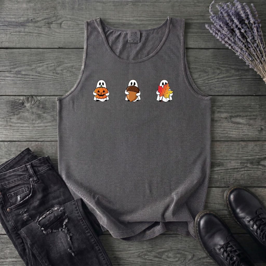 Ghosts Autumn Icons Tank Top