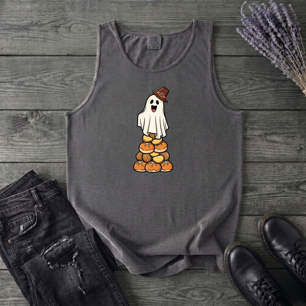 Stacked Bread Pilgrim Ghost Tank Top