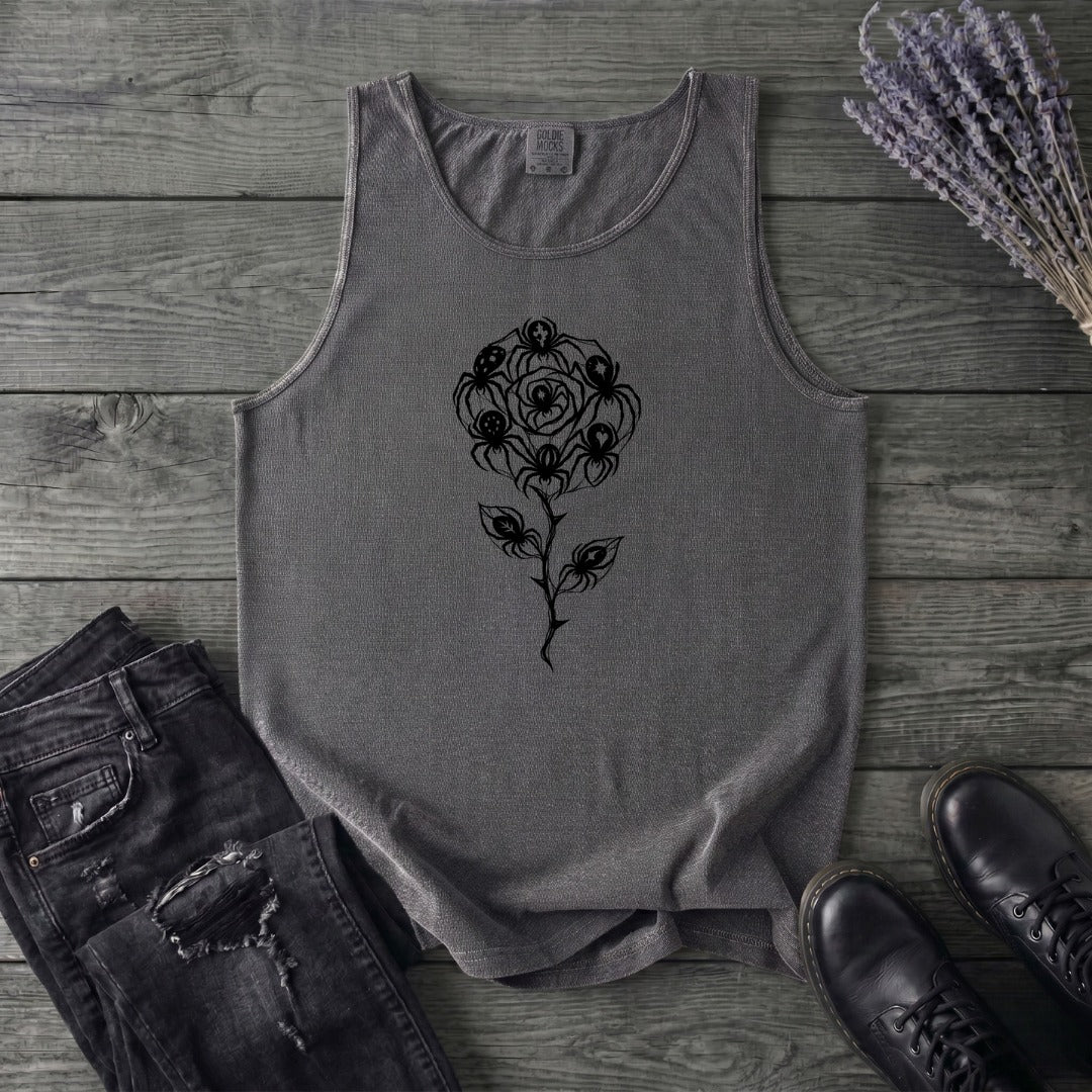 Spider Rose Tank Top