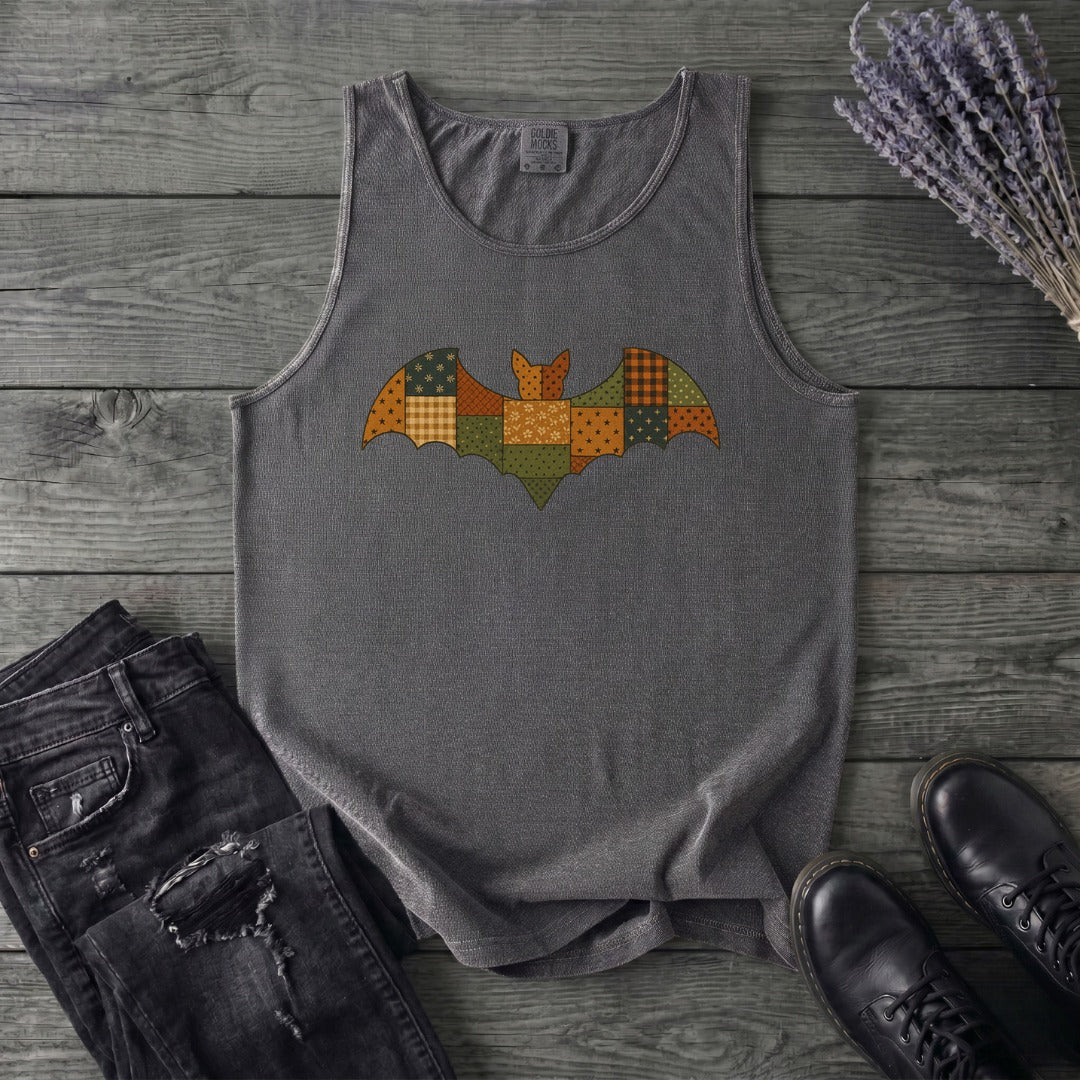Patchwork Bat Tank Top