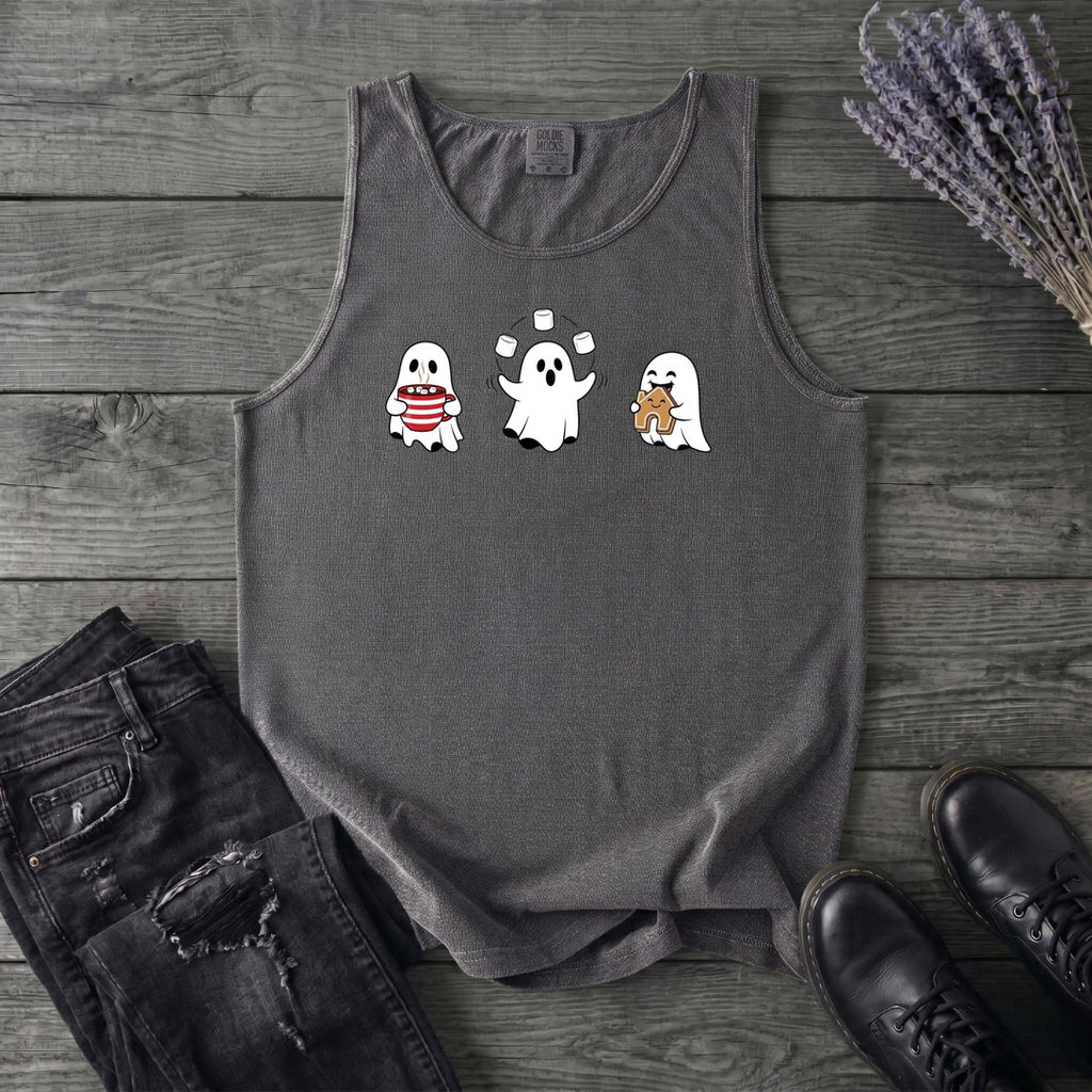 Hot Cocoa Ghosts Tank Top