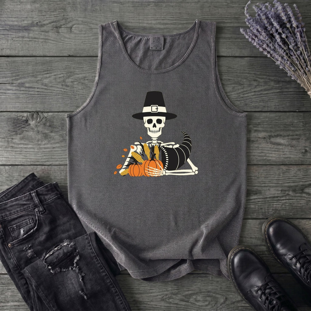 Pilgrim Skeleton Cornucopia Tank Top