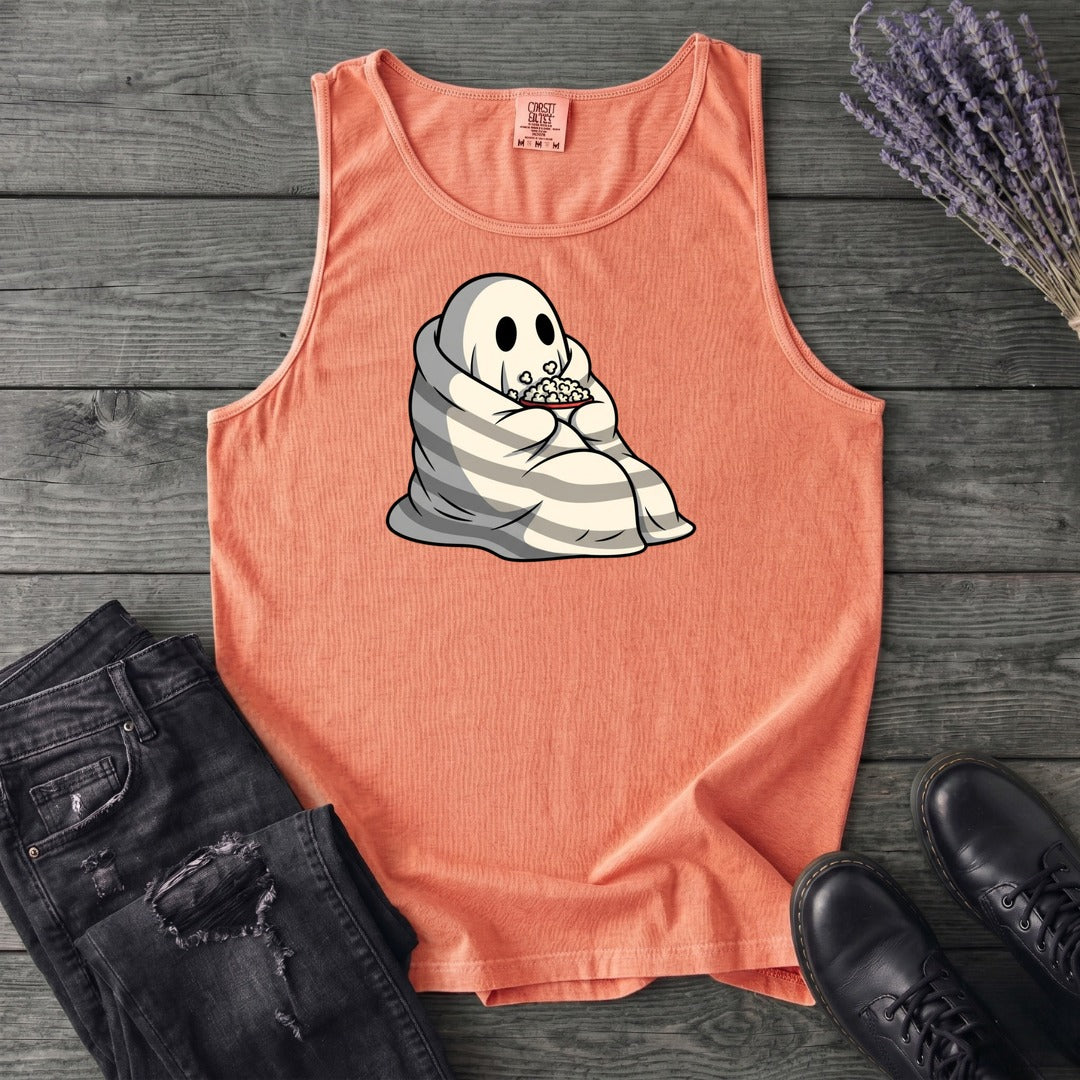 Movie Night Ghost Tank Top