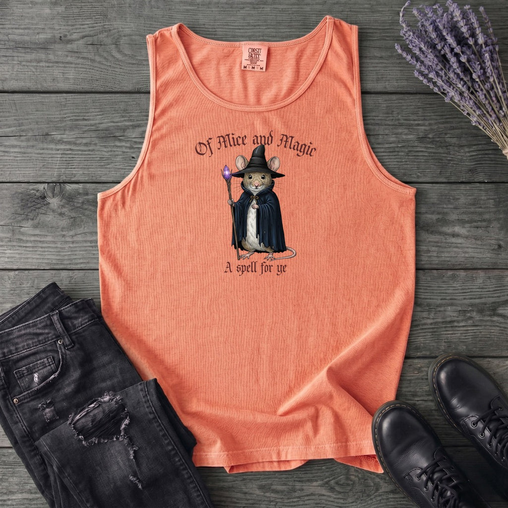 Mouse Witch Medieval Tank Top