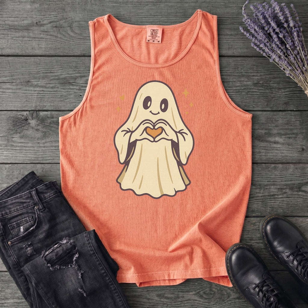 Ghost Heart Hands Tank Top