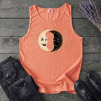 Comedy Tragedy Moons Tank Top