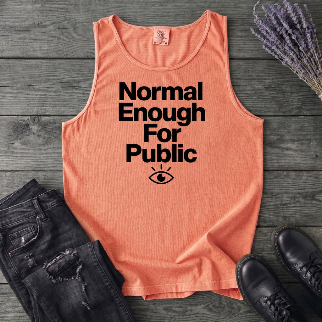 Normal Enough For Public Tank Top