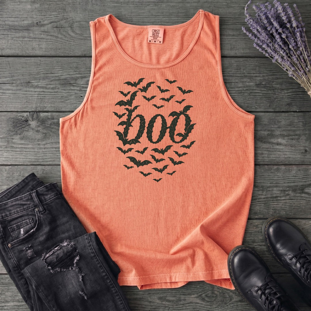 Bats Form Boo Tank Top