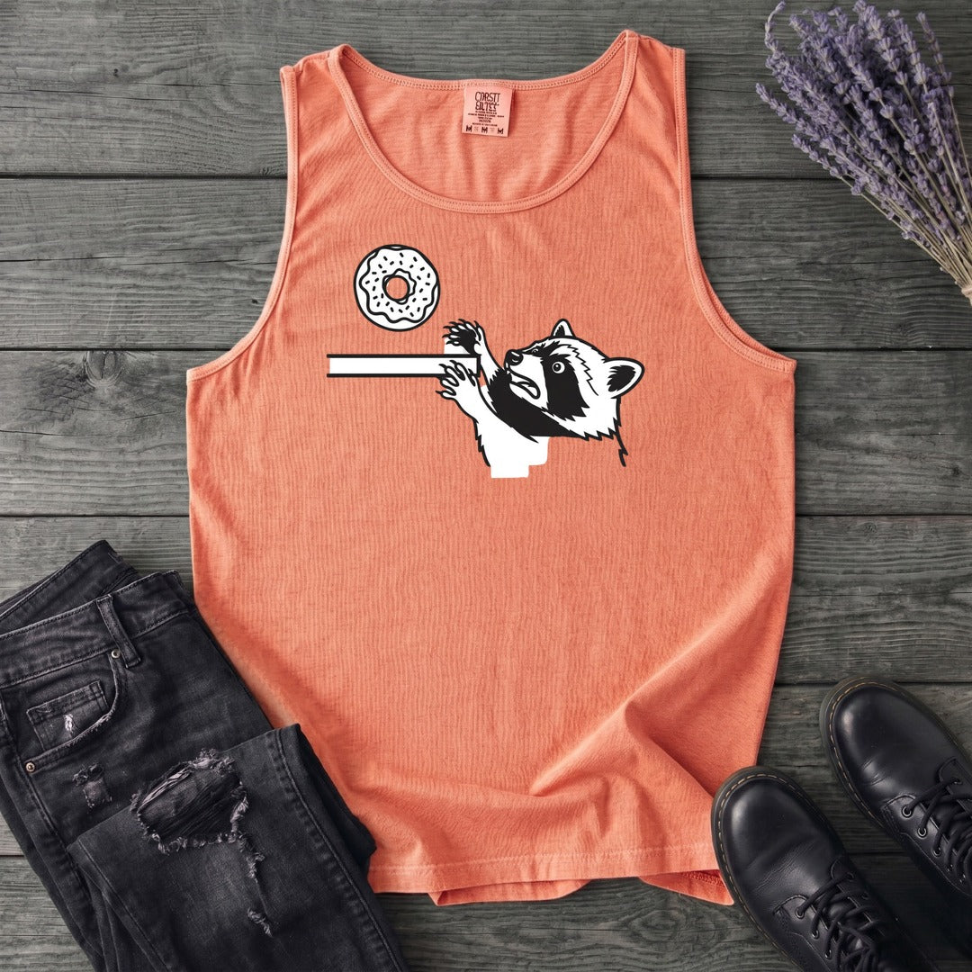 Raccoon Donut Tank Top