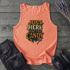 Just Here For The Candy Tank Top