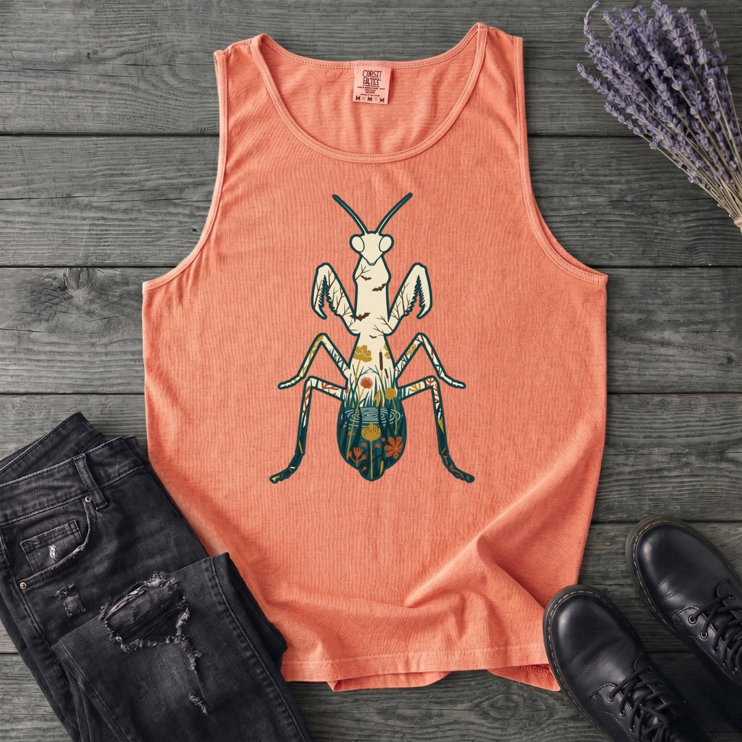 Mantis Silhouette Tank Top