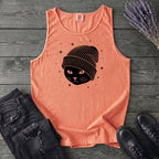 black_cat_beanie Tank Top
