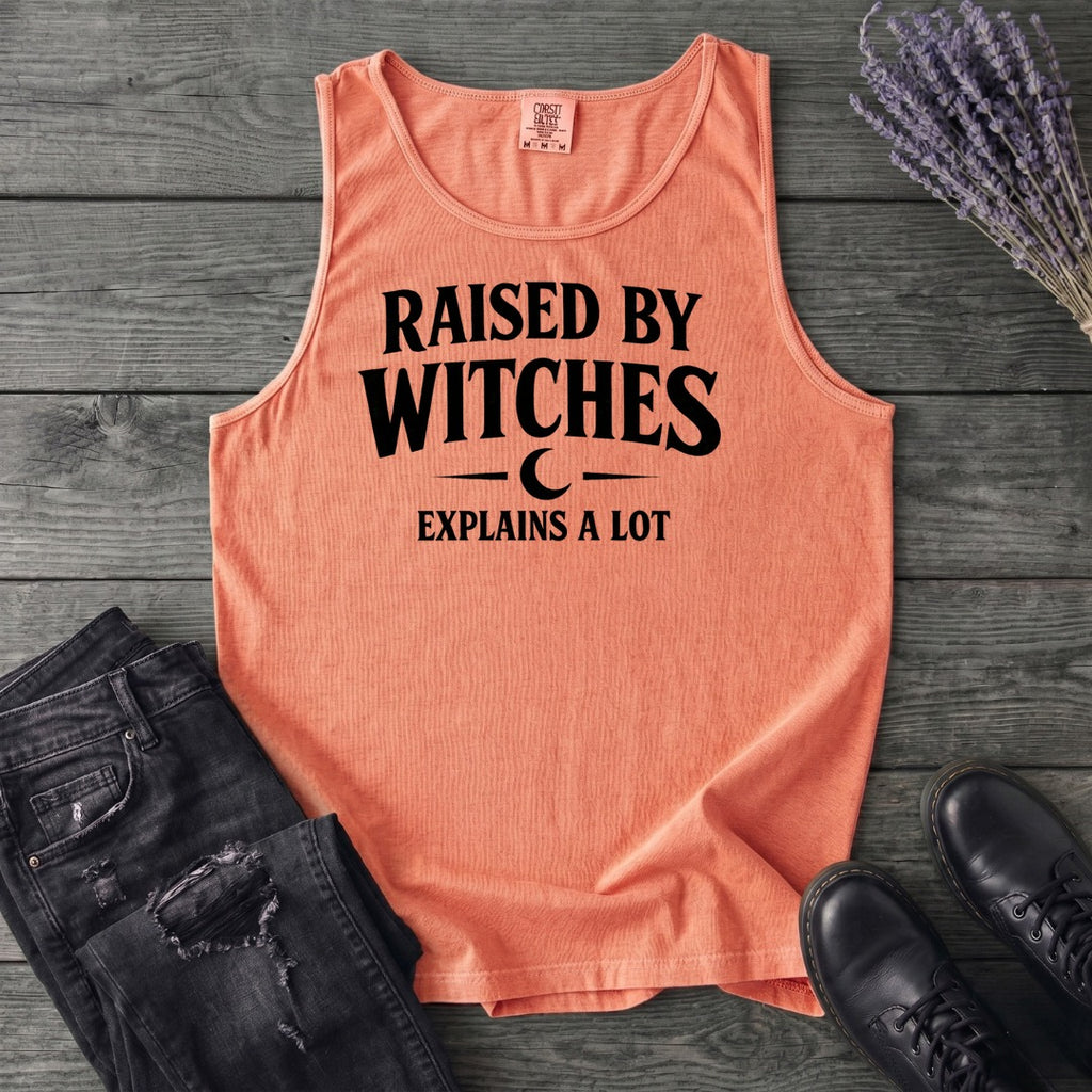 raised by witches Tank Top